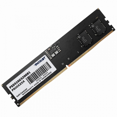 Memoria dimm ddr5 patriot psd516g520081 signature 16gb 1x16gb 5200mhz cl42 amd