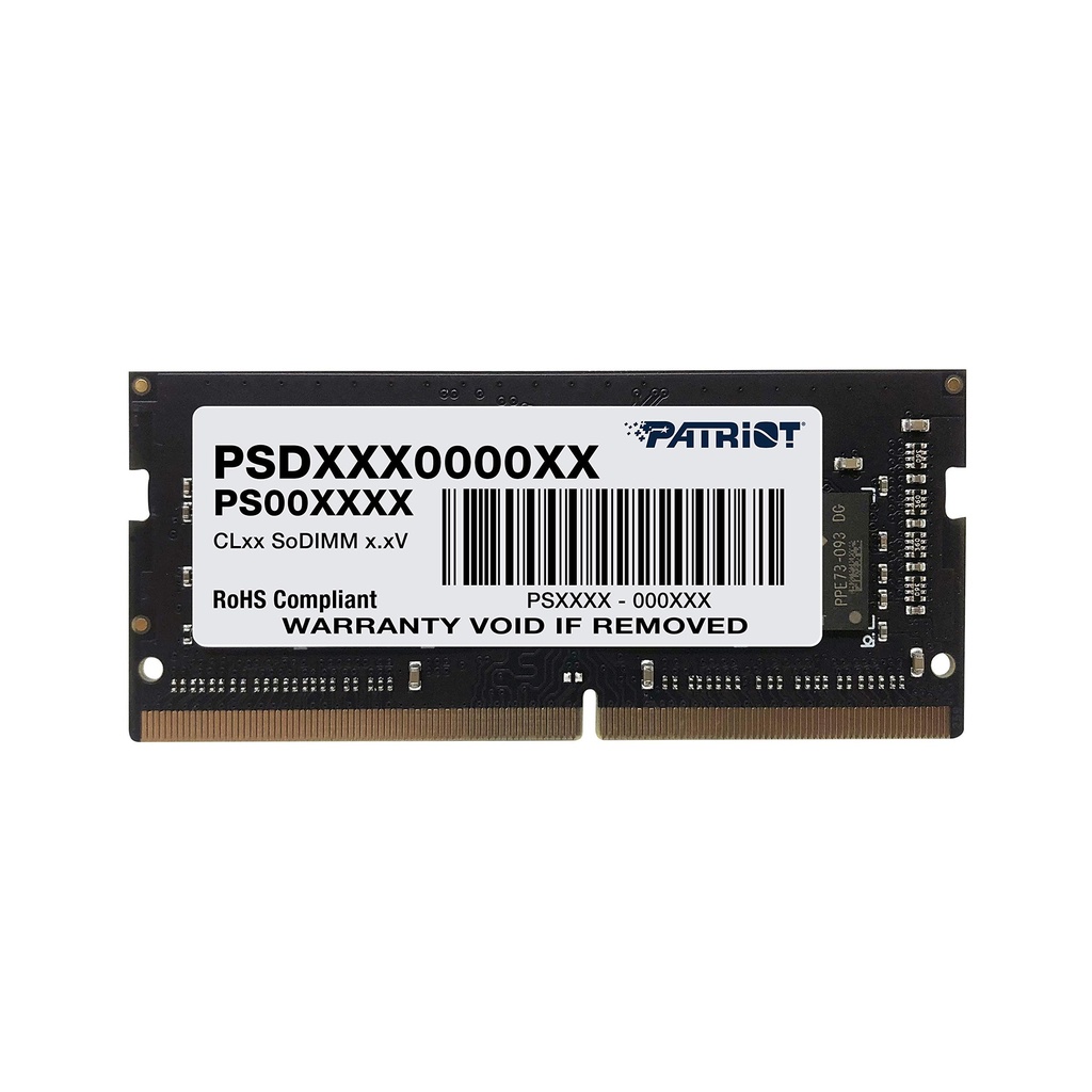 Memoria sodimm ddr4 patriot psd416g24002s signature 16gb 2400mhz cl17