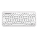 Teclado logitech pebble keys 2 k380s bt multidisp. white (920-011784)