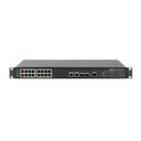 Dahua dh-pfs4218-16et-240  - switch  poe administrable de 16 puertos ethernet/ 16 puertos poe/ 240 watts totales/ interfaz web/ puerto 1 y 2 soportan 90 watts/ 2 puertos sfp/ 2 puertos uplink/ poe watchdog/ switching 8.8 gbps/