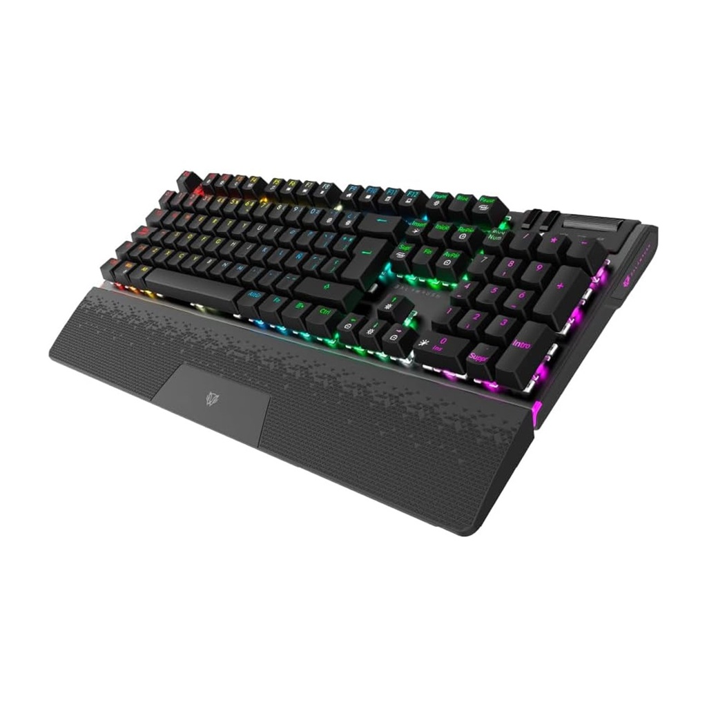 Teclado Mecanico Gamer Balam Rush Dominate Expert GK979 RGB Switch MX Red Alámbrico Español