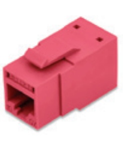 Conector modular jack rj45 cat6a revconnect belden rvamjkurd-s1 estilo keyconnect rojo compatible con faceplate ax102660,ax102655,ax102249 esquema de cableado t568a/b herramienta compatible rvutt01 uso interior calibre del conductor 23-24 awg