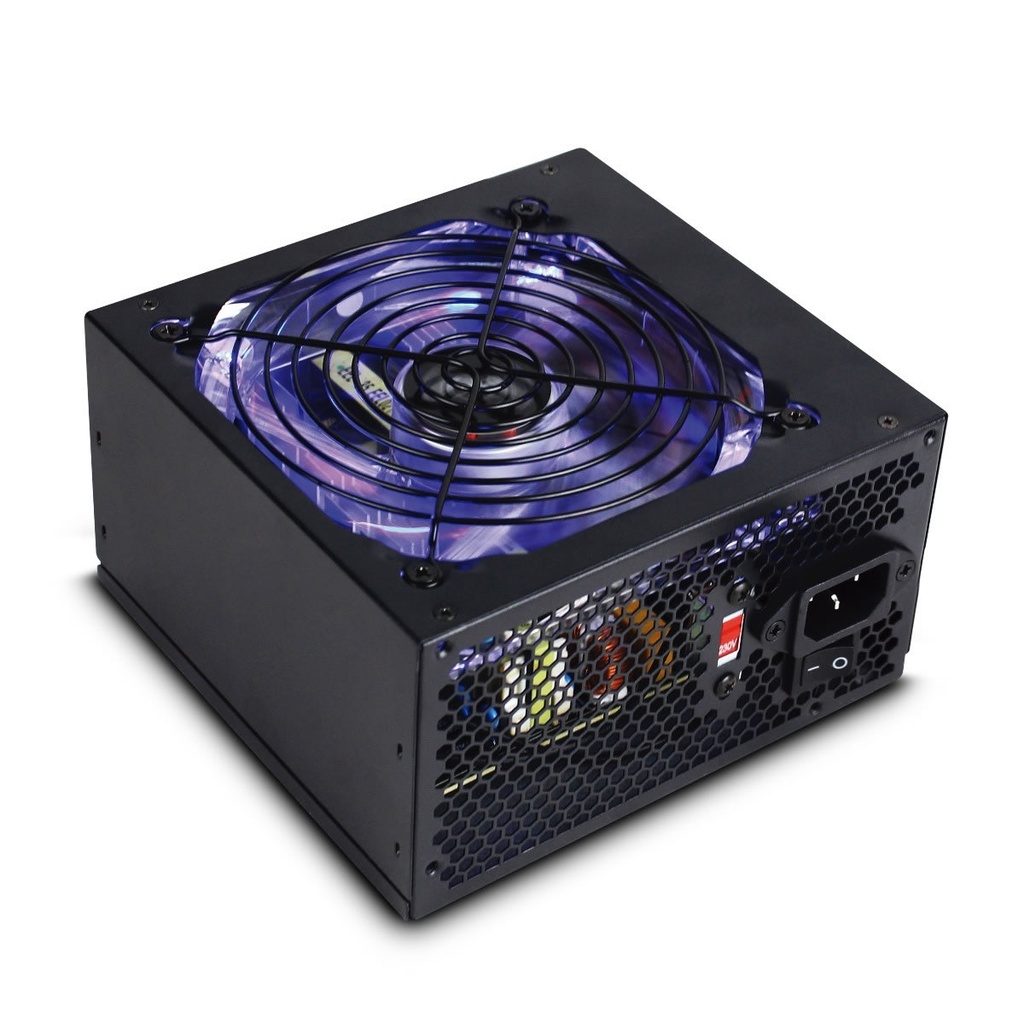 Fuente de Poder Acteck 700W ES-05004 Z-700 20+4 pin ATX 120mm