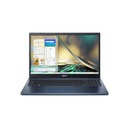 Laptop acer aspire 3 a315-24p-r80w, amd ryzen 5-7520u, 8gb, 512gb, 15.6 pulgadas fhd, win 11 home, azul, 1 año garantia seguro contra robo