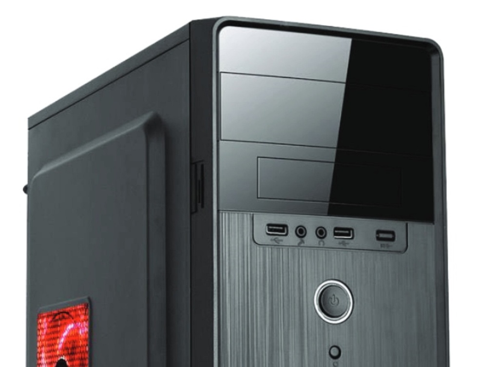 Gabinete Stylos Gabinete Mini Mid-Tower Micro ATX/Micro-ITX USB 3.0 Con Fuente 500W