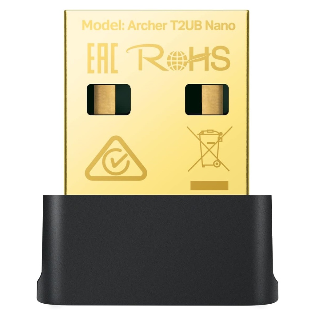 Adaptador De Red USB TP-Link Archer T2UB Nano Inalámbrico WLAN 433Mbit/s 2.4/5GHz