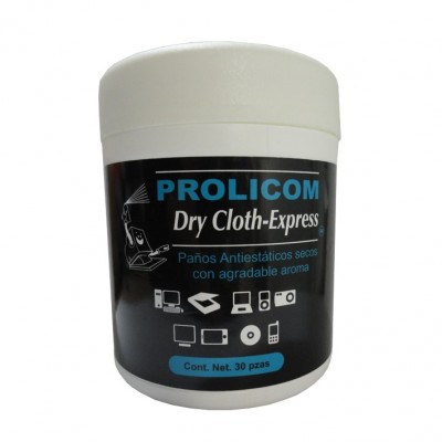 Toallas antiestáticas prolicom dry cloth-express - paños secos