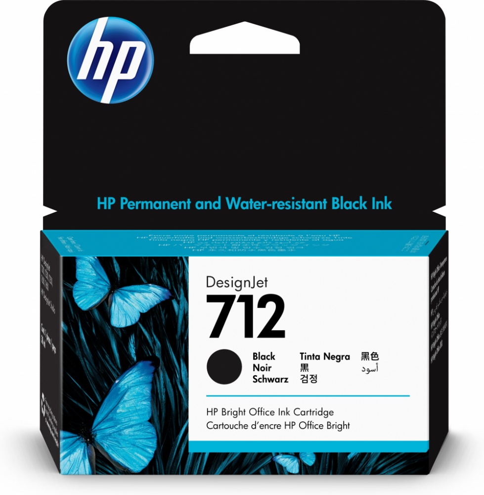 Cartucho hp 712 - negro