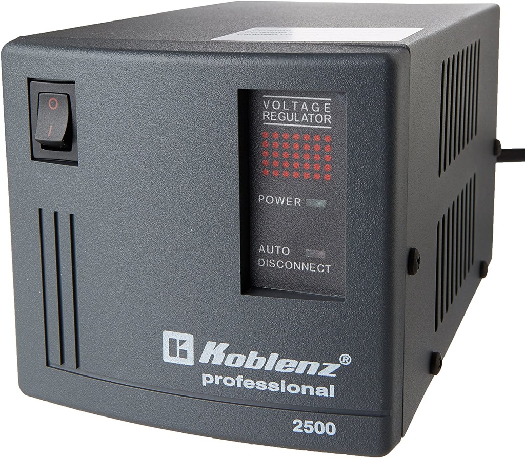 Regulador Koblenz ER-2550 134J 2000W Entrada 90-145V Salida 120V 6 Contactos