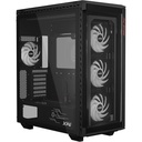 Gabinete Gaming Xpg Battlecruiser II Cristal Templado Ventiladores 4x 120mm