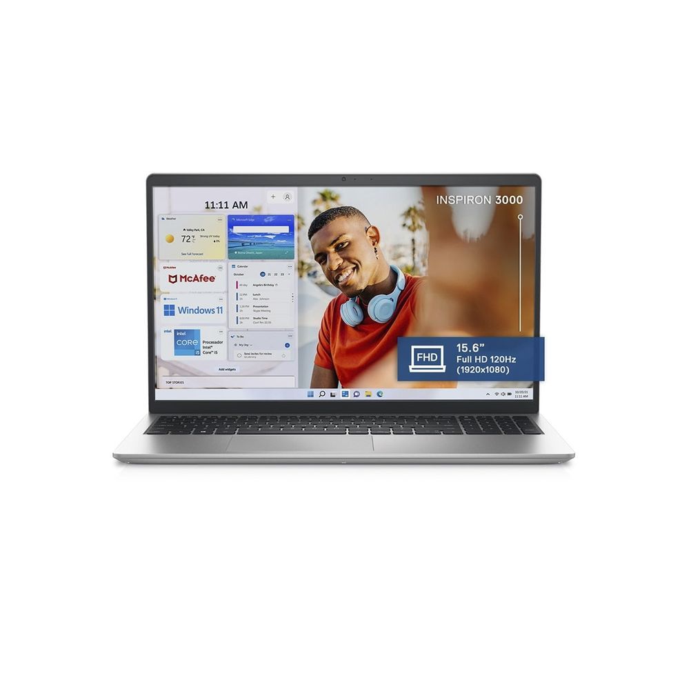 Laptop inspiron 3520 | intel core i5-1235u | 16 gb 2x8, 512 gb | 15.6 | hdmi | silver | r7xkg