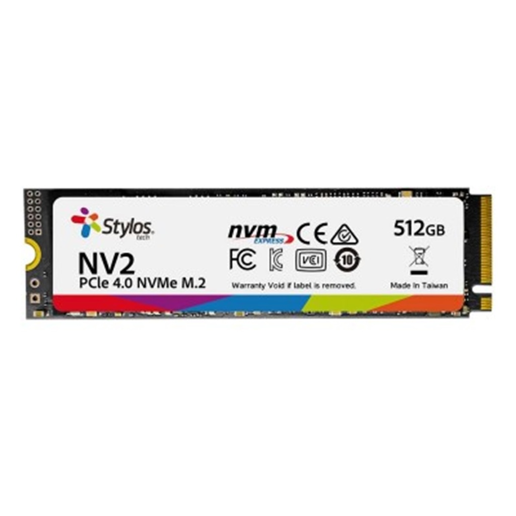 Unidad De Estado Solido SSD Stylos STMSSDM21B NVMe 512GB PCI Express 4.0 M.2