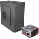 Gabinete Getttech GCM-550AC-01 Midi-Tower ATX/Micro-ATX/Mini-ITX USB 3.0/2.0 Con Fuente 550W 1 Ventilador Instalado