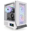 Gabinete Thermaltake Ceres 300 TG ARGB Snow Con Ventana ARGB Midi-Tower ATX/Mini-ITX/Micro-ATX/E-ATX USB 3.0 Sin Fuente 2 Ventiladores 