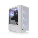 Gabinete Thermaltake S200 TG ARGB Snow Con Ventana Midi-Tower ATX/Micro ATX/Mini-ITX USB 3.0 Sin Fuente 3 Ventiladores Instalados ARGB