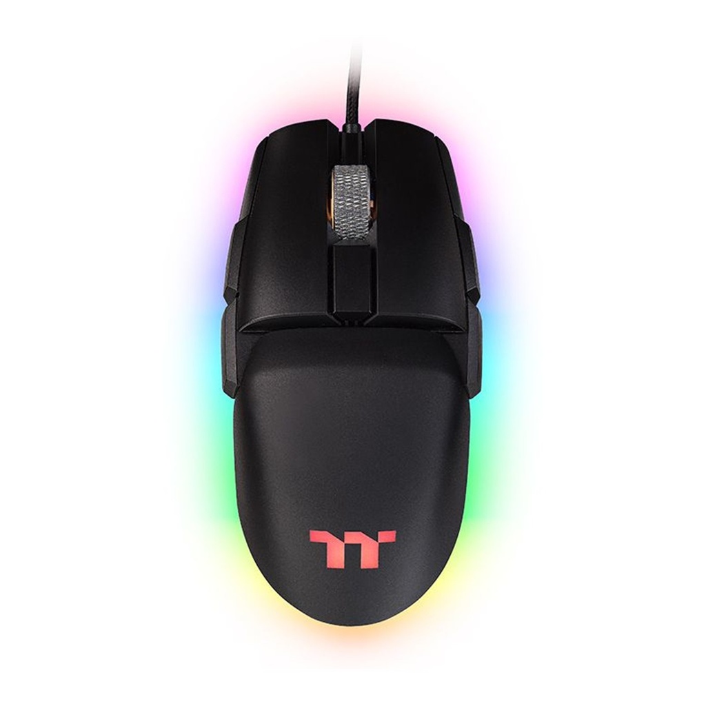 Mouse Gamer Thermaltake Óptico ARGENT M5 RGB Alámbrico USB Ambidiestro 16000 DPI