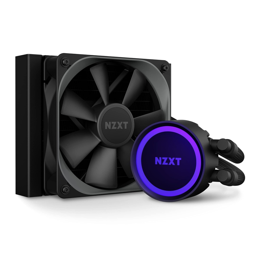 Enfriamiento liq nzxt kraken 120 para cpu 1x 120mm rgb rl-kr120-b1