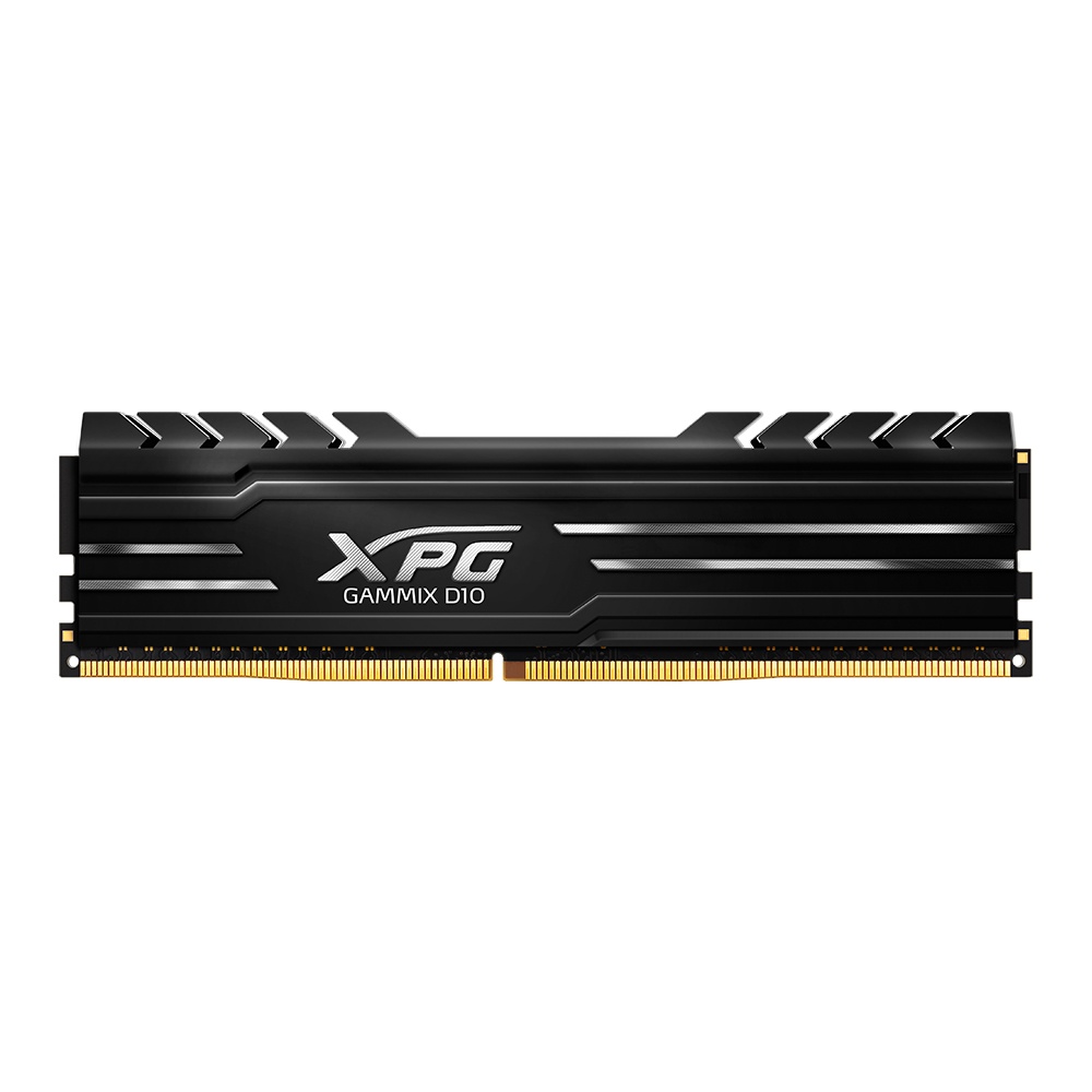 Memoria RAM XPG Gammix D10 Black DDR4 3200MHz 16GB Non-ECC CL16 XMP