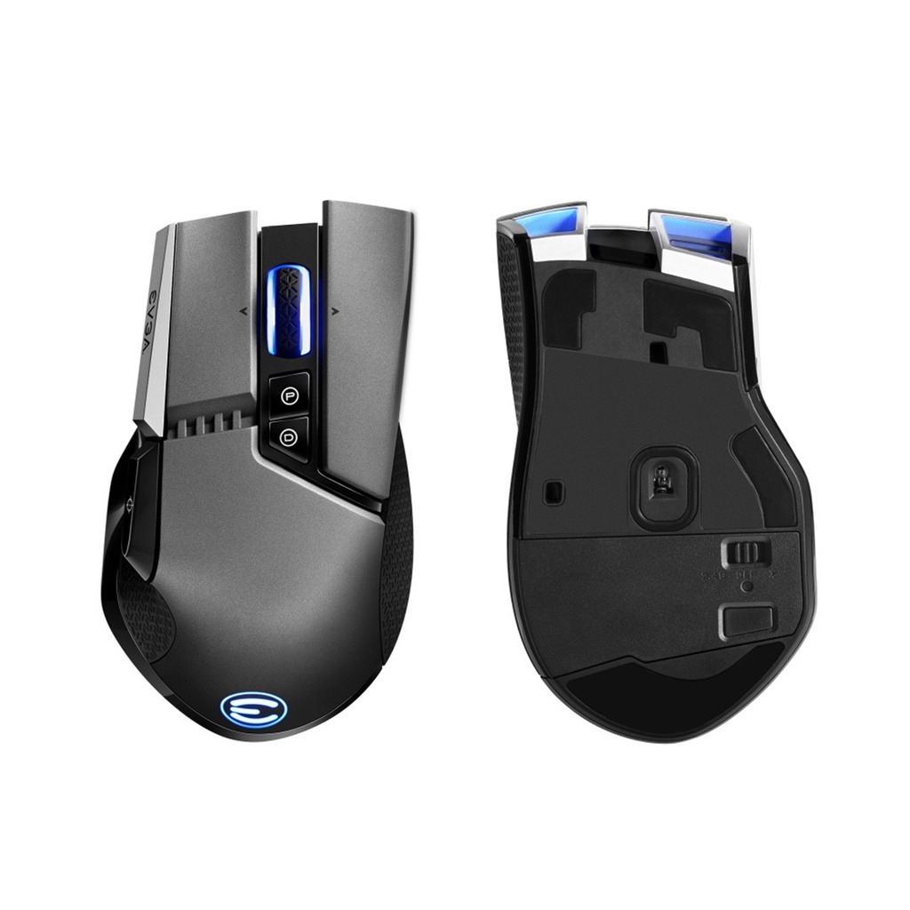 Mouse Gamer Ergonómico EVGA Óptico X20 Inalámbrico Bluetooth 
 USB-A 16.000DPI