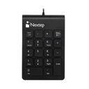 Teclado Numerico Nextep Alambrico Usb 18 Teclas