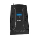 UPS Regulador Forza HT-650LCD 650VA/390W 120V 12x NEMA 2x USB 50/60Hz