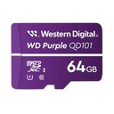 Memoria Western Digital Purple MicroSDXC UHS-1 U1 64 GB Especializada Para Videovigilancia Clase 10