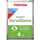 Disco Duro Para Videovigilancia Toshiba S300 Surveillance 3.5" 4TB SATA III 6 Gbit/s 128MB Cache