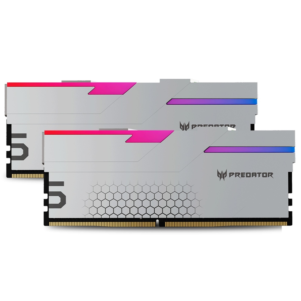 Kit Memoria RAM Acer Predator Hermes DDR5 7200MHz 32GB 2x 16GB CL34 XMP