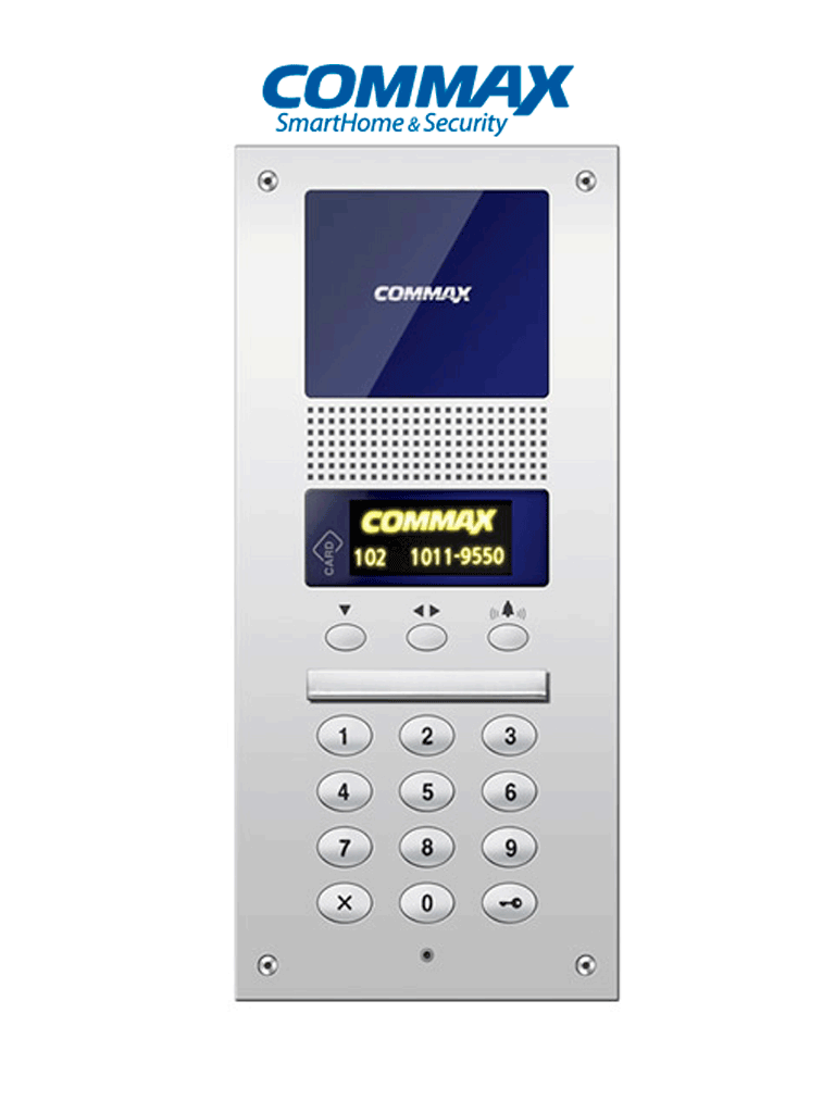 Commax dr2ag - panel de audio / para edificios / desde 4 hasta 1000 auriculares / conexión por 2 hilos / audiogate