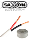 Saxxon owac2100j - cable de alarma / 2 conductores / cca/ calibre 22  awg / 100 metros / recomendable para control de acceso / v