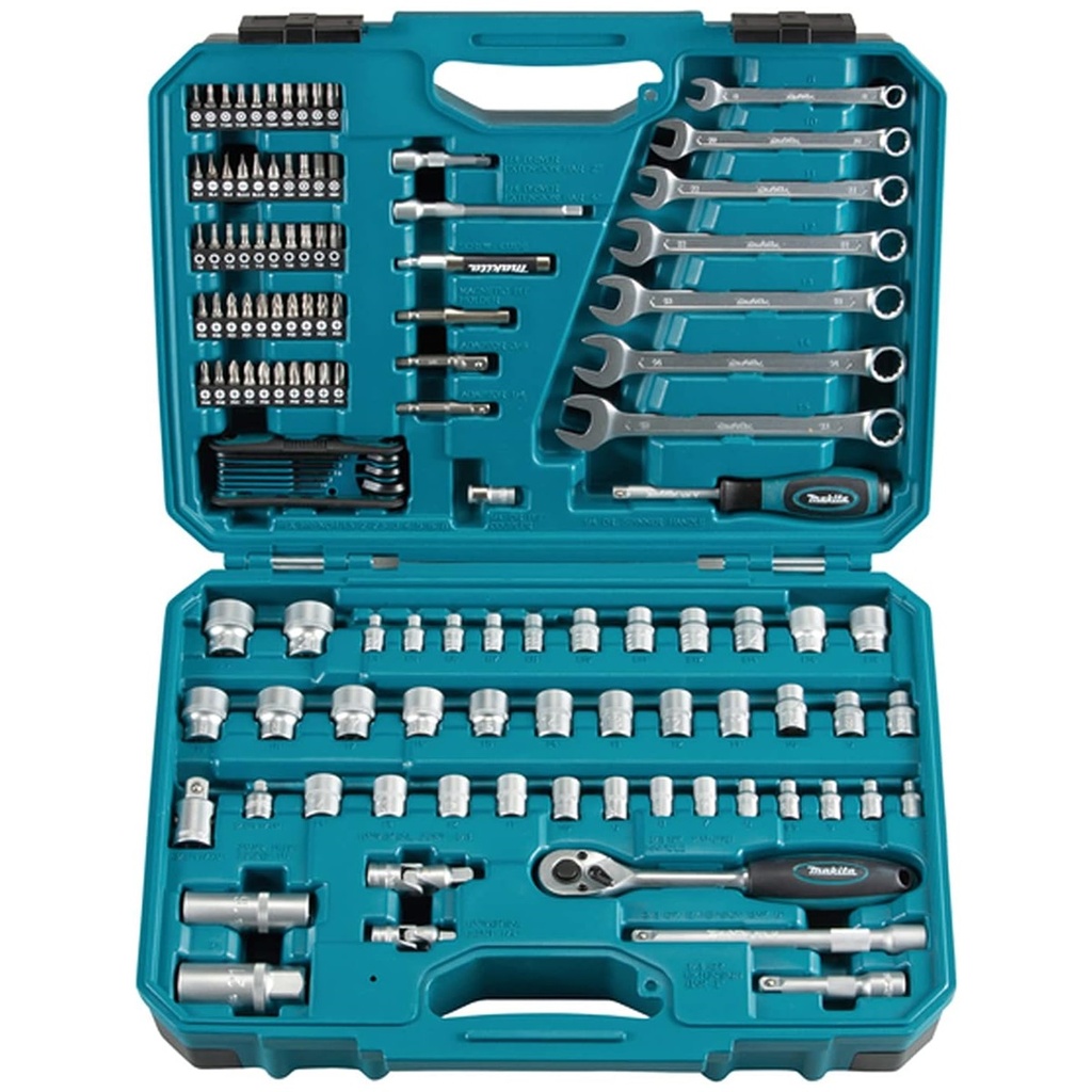 Juego De Herramientas Manuales Makita E-06616 120 Piezas