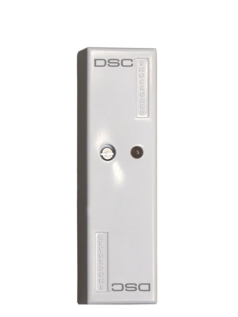 Dsc ss102 - sensor de impacto cableado puede monitorear vibraciones menores y impacto al mismo tiempo