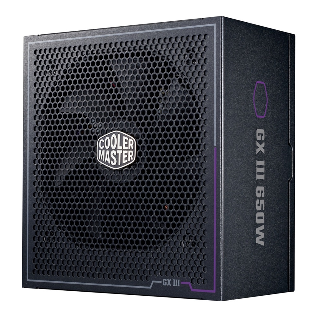 Fuente de Poder Cooler Master GX III GOLD 650 80 PLUS Gold 24-pin ATX 120mm 650W