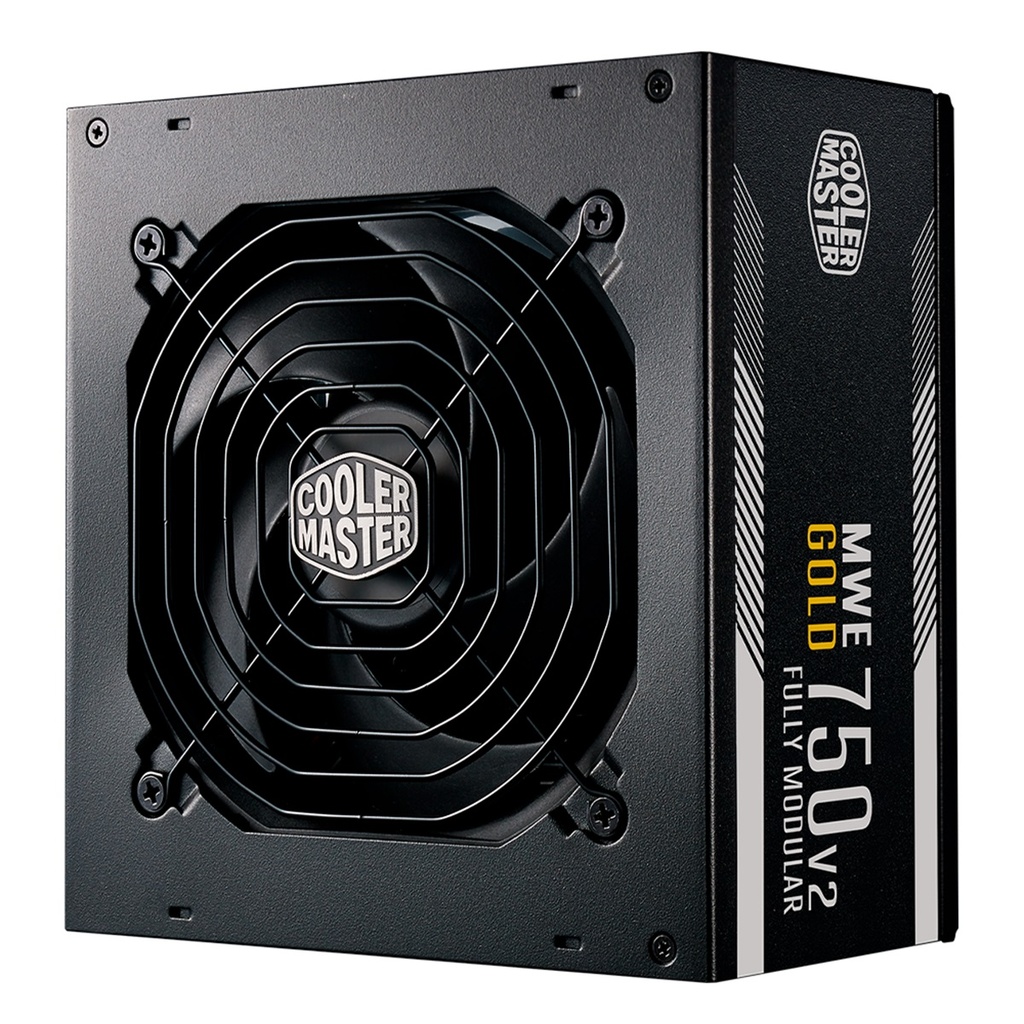 Fuente de Poder Cooler Master MWE Gold 750-V2 80 PLUS Gold 24 pin ATX 120mm 750W