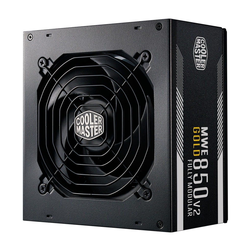 Fuente de Poder Cooler Master MWE Gold 850 - V2 Full Modular 80 PLUS Gold 24-pin ATX 120mm 850W