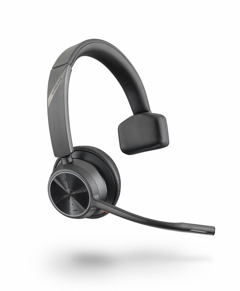 Diadema monoaural plantronics poly 76u48aa voyager 4310 uc - usb a inalámbrico