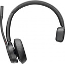 Diadema monoaural plantronics poly 77y92aa voyager 4310 uc - con base de carga usb a inalámbrico