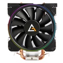 Disipador Antec A400 RGB 120mm PWM 4 Pines Max. 1800 RPM Intel/AMD