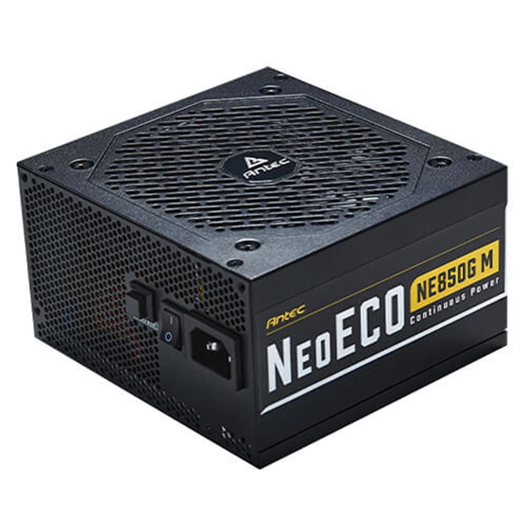 Fuente de Poder Antec NE850G M 80 PLUS Gold 20+4 pin ATX 120mm 850W