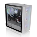 Gabinete  thermaltake h570 tg snow mid tower - mid-torre