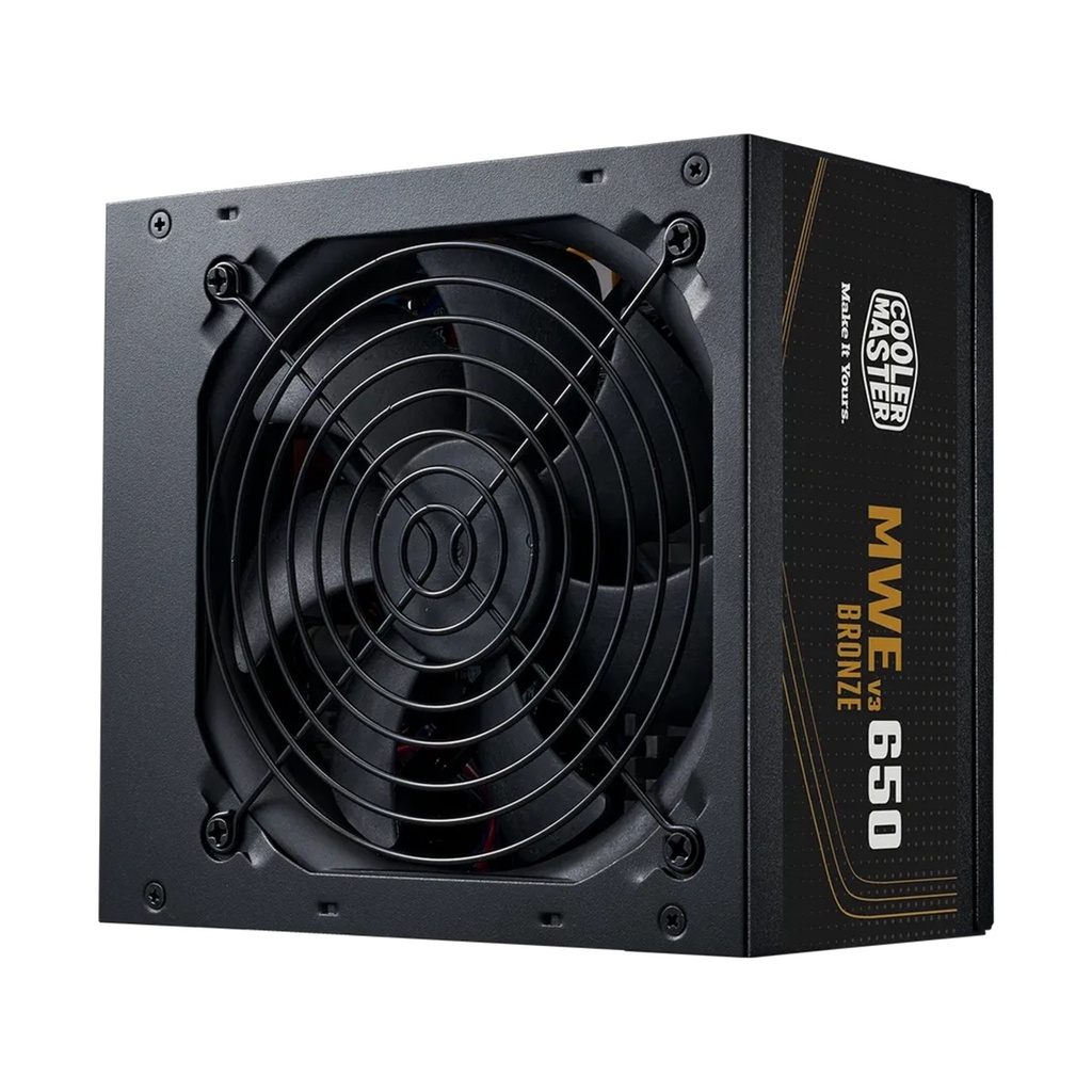 Fuente De Poder Cooler Master MWE V3 650W ATX 80 Plus Bronze