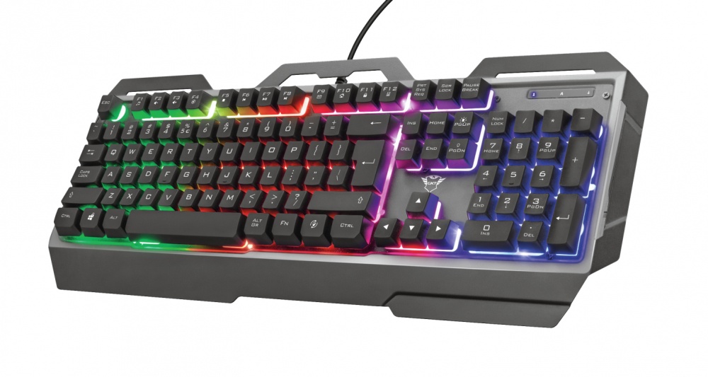 Teclado Gamer Trust GXT 856 Torac RGB Alámbrico Español