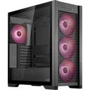 Gabinete ASUS TUF GAMING GT302 ARGB Midi-Tower ATX/EATX/Micro-ATX/Mini-ITX USB 3.1 sin Fuente 4 Ventiladores Instalados