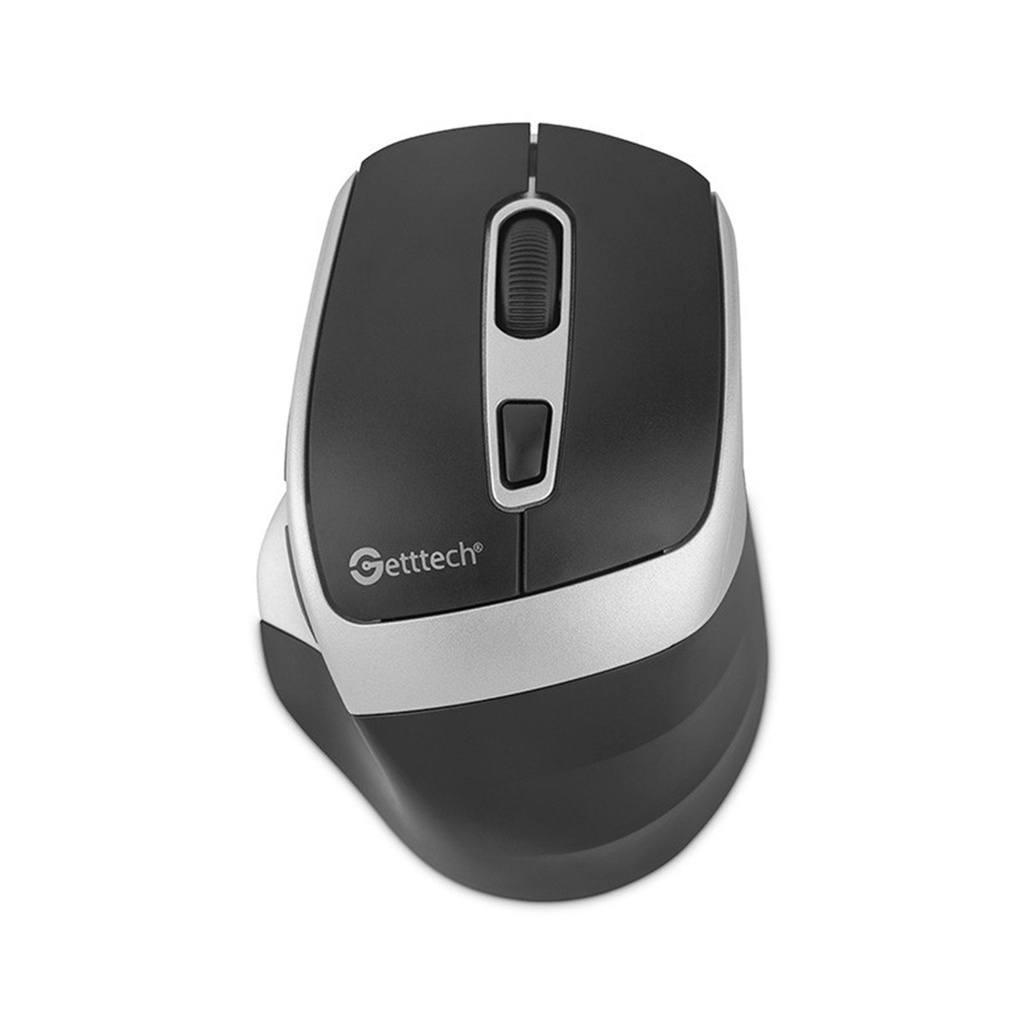 Mouse Egonomico Silencioso Getttech 6 Botones 1600 DPI 