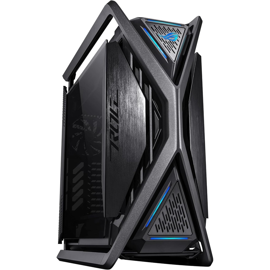 Gabinete ASUS ROG Hyperion GR701 BTF Edition con Ventana ARGB Tower EATX/ATX/Micro-ATX/Mini-ITX USB 4.0/3.2 sin Fuente 4 Ventiladores PWM Instalados