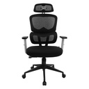 Silla Mesh Gaming Vorago CGM-400-BK Hasta 150Kg Reclinable Con Descansabrazos