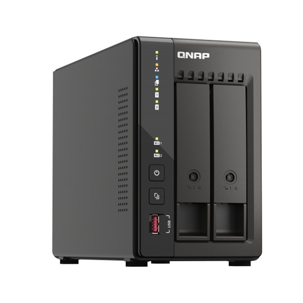 NAS de 2 Bahías QNAP TS-253E Intel Celeron J6412 2GHz SATA III