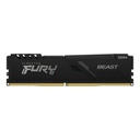 Memoria RAM Kingston FURY Beast Black DDR4 3200MHz 32GB Non-ECC CL16 XMP