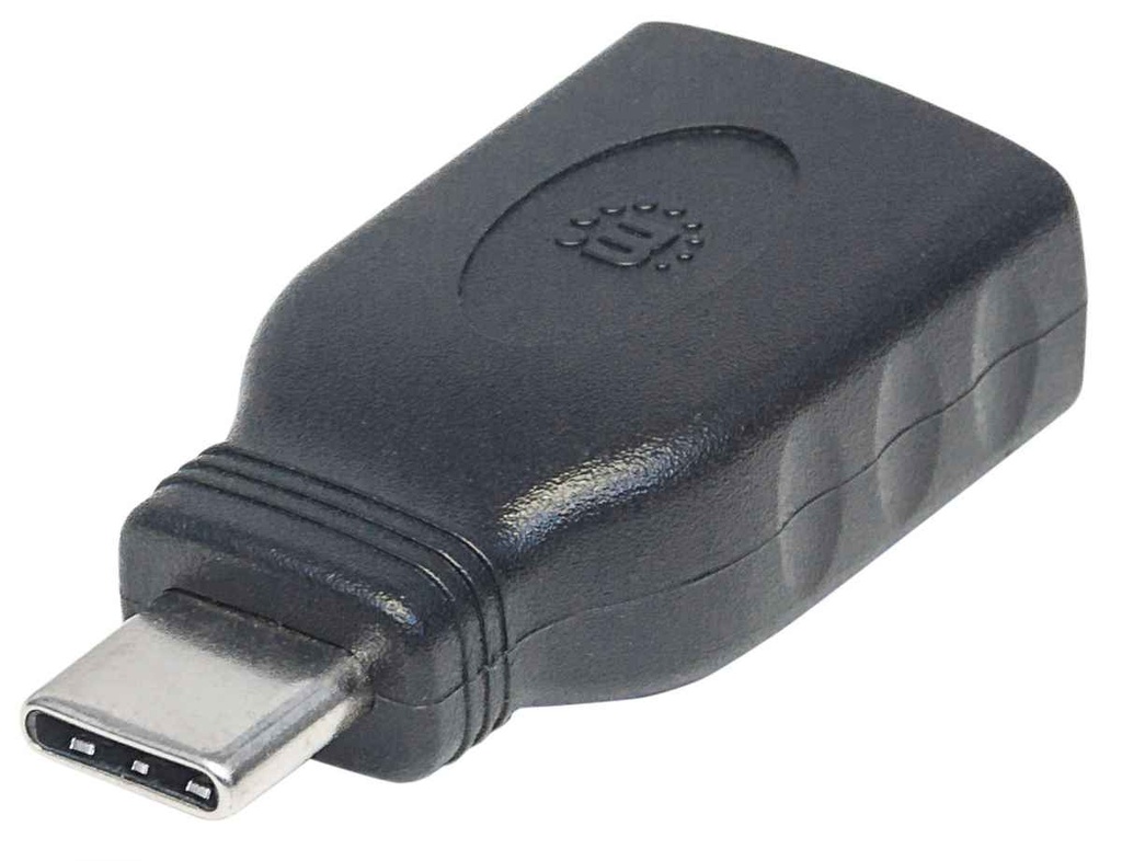 Adaptador Manhattan 354646 USB C Macho - USB A Hembra