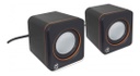 Bocinas Manhattan Serie 2600 USB 2 Altavoces Cubo Jack 3.5mm